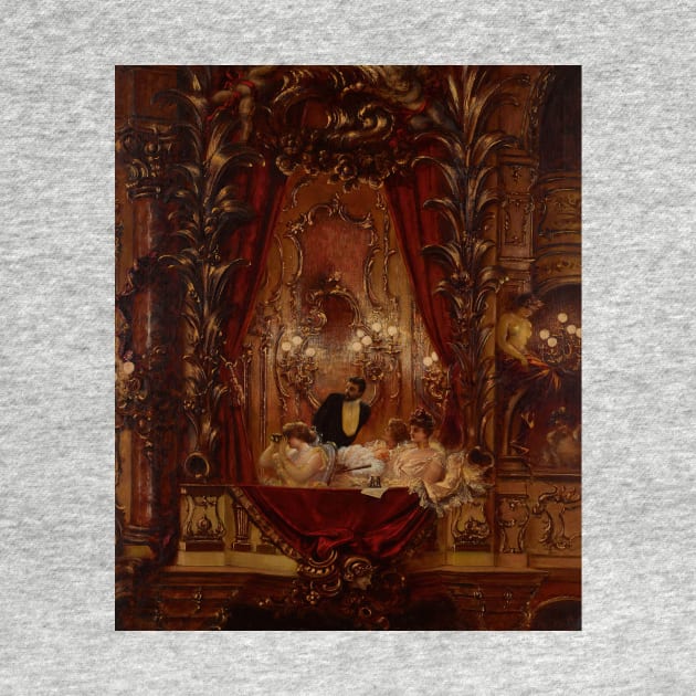 A Night at the Opera by Carl Kahler by Classic Art Stall